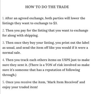 For questions about trading ✨